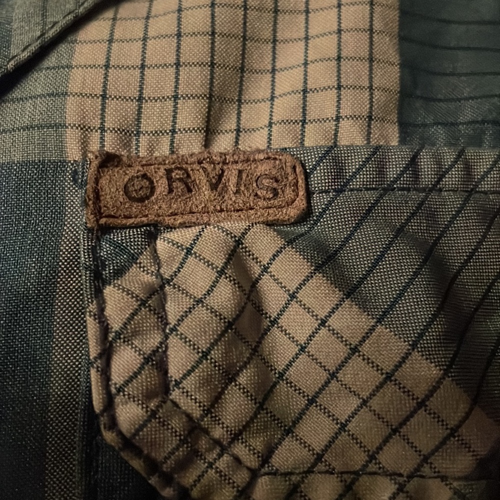 Orvis Mens Button Down Shirt - Picture 3 of 7